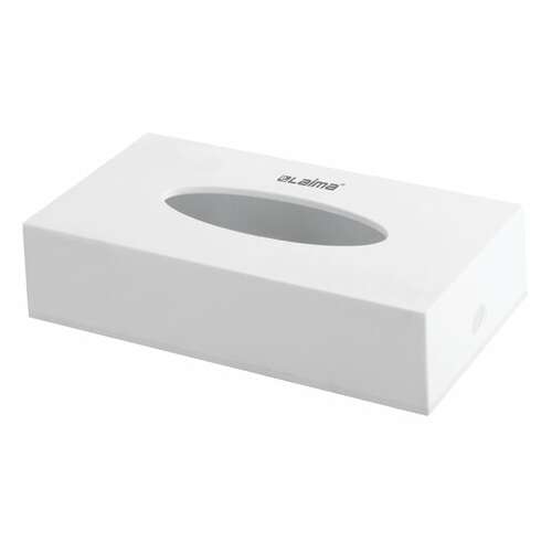  Диспенсер для косметических салфеток laima classic, настольный/настенный, пластиковый, белый, 605392 | Диспенсеры для салфеток настольные