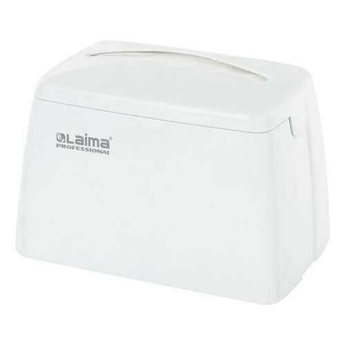  Диспенсер для салфеток laima original (система n4), большой, настольный, белый, 605771 | Диспенсеры для салфеток настольные
